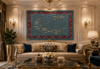 تابلو دکوراتیو وانیکاد حاشیه فرش